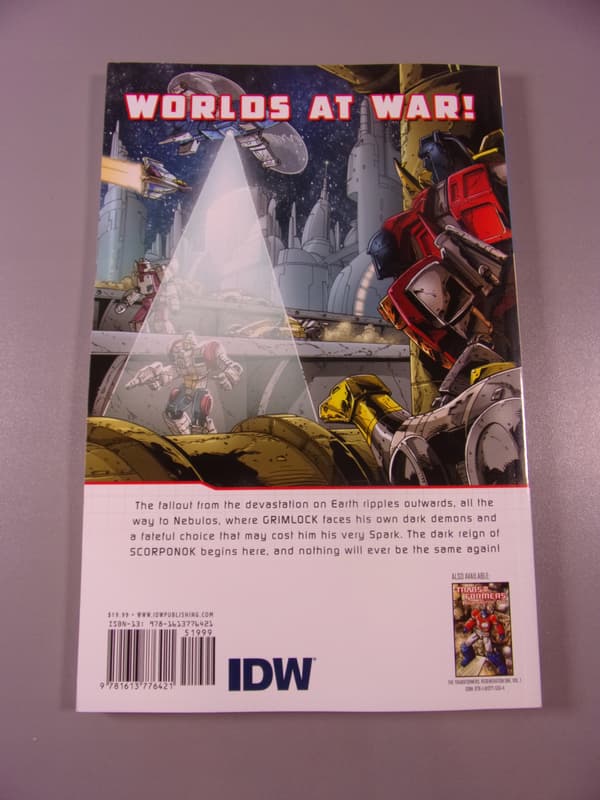 THE TRANSFORMERS REGENERATION ONE 2, 2013, English-language edition