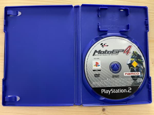 MOTO GP 4 MOTOGP db+ disc – PS2 release
