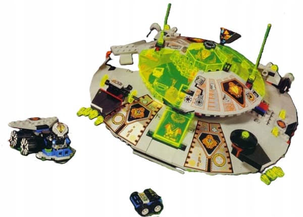 LEGO Space 6975 Alien Avenger – set pieces