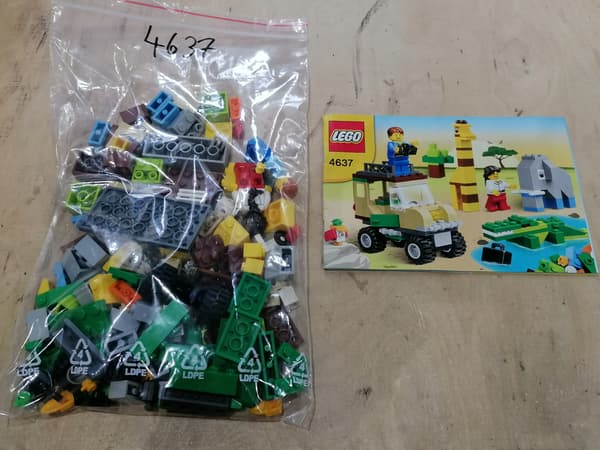 LEGO 4637 Bricks & More Safari – building set, second-hand