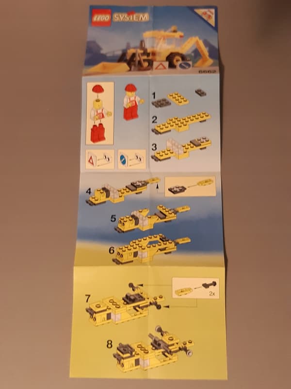 LEGO 6662 Backhoe (No. 5)