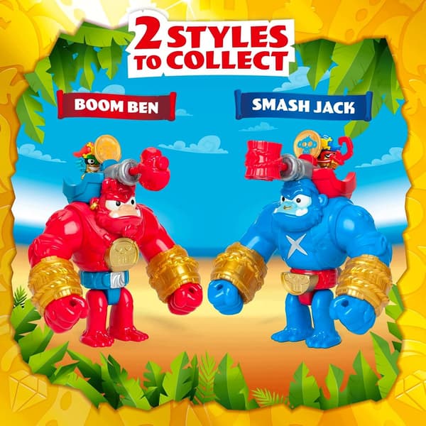 MOVING GORILLA FIGURINE WITH VERTICAL STRIKES AND A COIN THAT UNLOCKS ITS POWERS