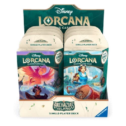 Lorcana Archazia's Island: Starter Deck Display