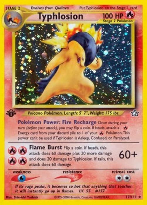 Pokemon TCG Typhlosion