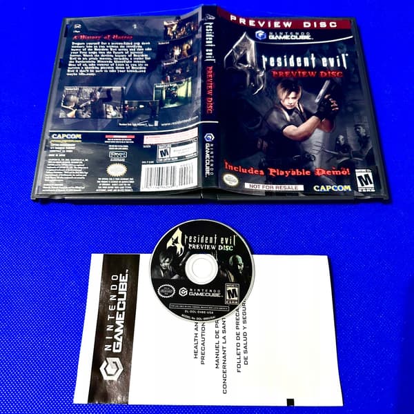 Resident Evil 4: Preview Disc | NINTENDO GAMECUBE | ONE-OF-A-KIND