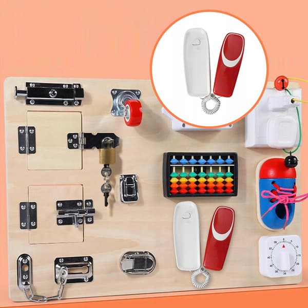 Busy Board Dial: Landline Telephone – Sensory and Practical Skills Learning