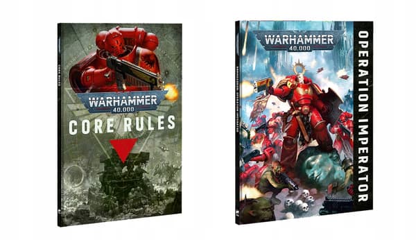 WARHAMMER 40,000 40k ARMAGEDDON CORE RULES + OPERATION IMPERATOR - ENGLISH