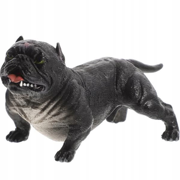 DECORATIVE PLASTIC BULLDOZER FIGURINE – CHILDREN’S TOY