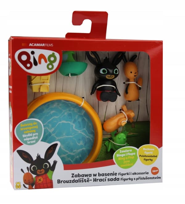 Golden Bear Bing Set with Paddling Pool 3681