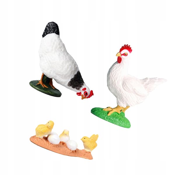 Realistic farm animals Figures Toy scenes Educational toys Decorations E