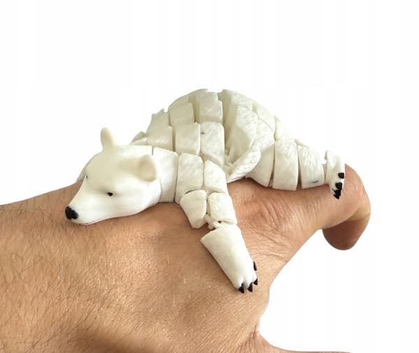 3D Polar Bear – Segmented Ice King, a great gadget, a gift