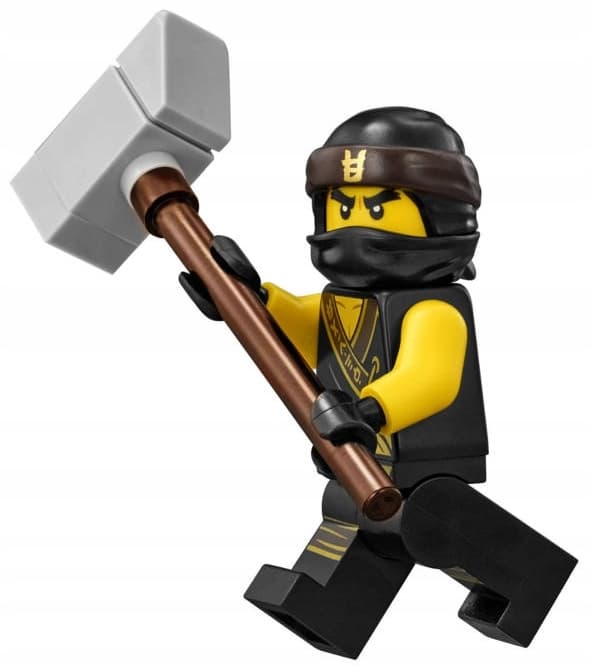 Lego 70609 @@@ COLE + HAMMER @@@ minifigure from the set!!