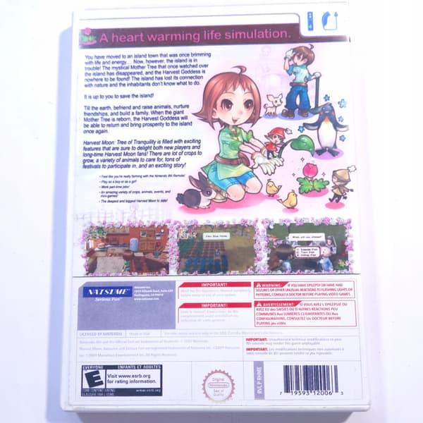 HARVEST MOON: TREE OF TRANQUILITY / NINTENDO Wii