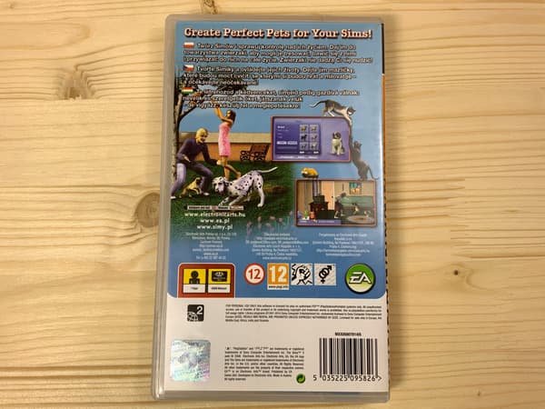 THE SIMS 2 PETS – Ideal Edition – Polish PSP disc