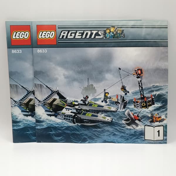 LEGO Agents 8633 – Sharks: Agents’ Boat