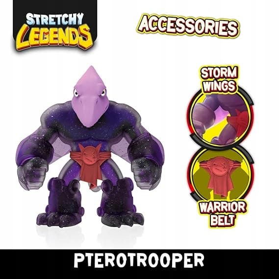 LEGENDS STRETCH PTEROTROOPER STRETCHABLE FIGURINE WITH GOO FILLING