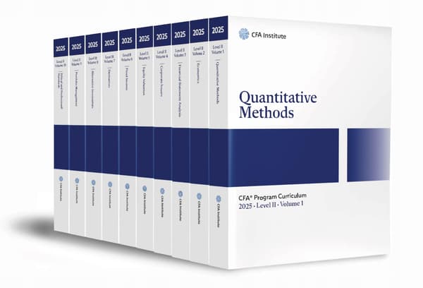 2025 CFA Programme Curriculum Level II Box Set, CFA Institute
