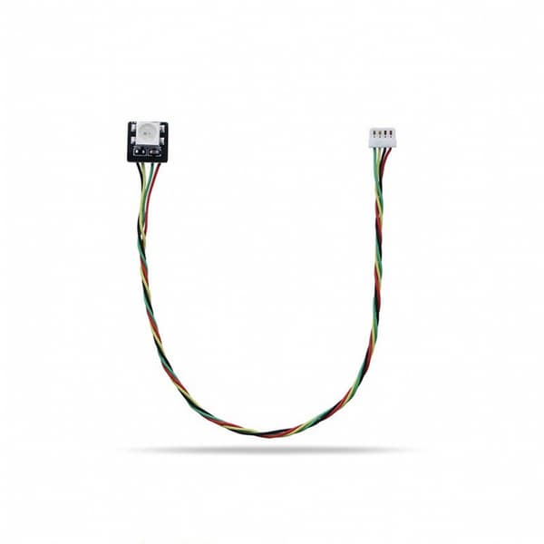 LED light panel with a PCB-compatible plug-in cable for model-making