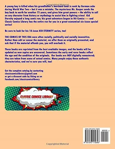 Kid Eternity #4 from Hit Comics: Request Classic Comics Library Catalogue O
