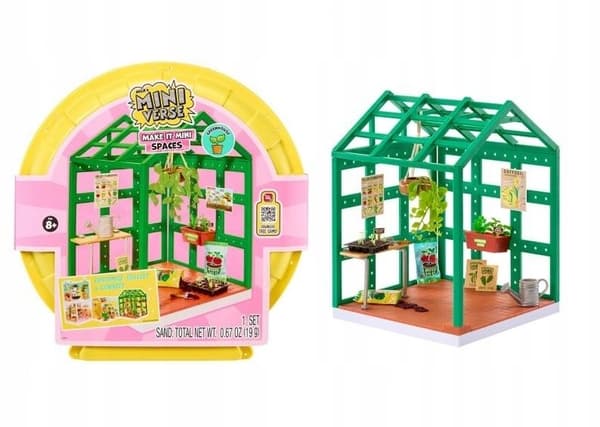 MGA'S MINIVERSE – SPACES STARTER PACK GREENHOUSE