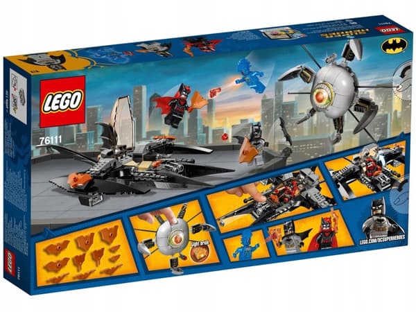 Lego minifigure @@@ OMAC + WEAPON @@@ from set 76111