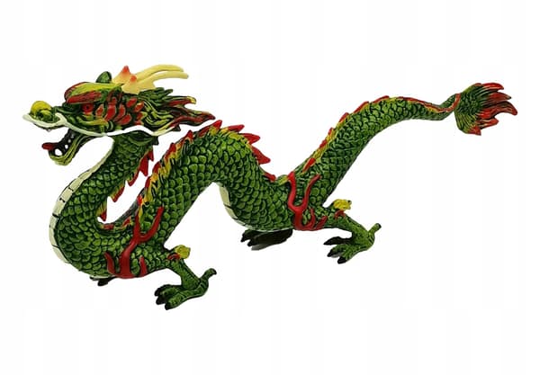 G – Chinese dragon figurine, 9.5 cm
