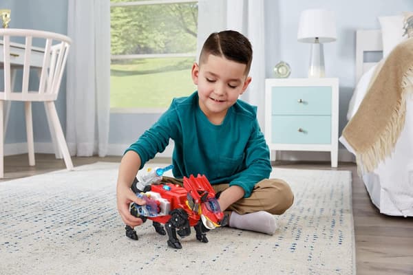 VTECH Switch & Go Dinos Hero Triceratops Interactive Figure