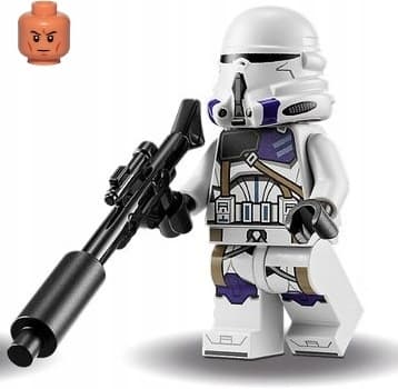 Lego Star Wars Clone Trooper Commander sw1206 + WEAPONS - 75342