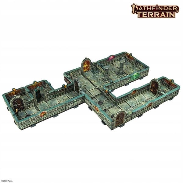 Pathfinder Terrain: Abomination Vaults – vegger i halv høyde