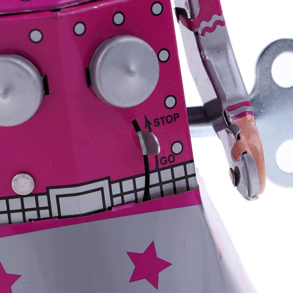 Wind-up Robot, Clockwork Walking Robot, Up Robot, Ornament, 14.8cm
