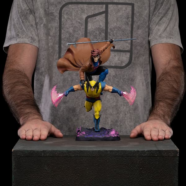 X-Men '97 Gambit and Wolverine scale figurine – Iron Studios