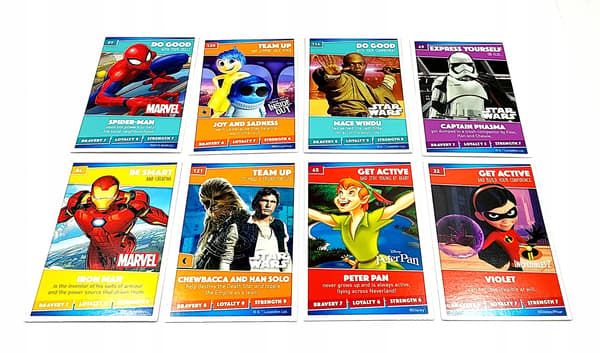 HEROES CARDS / DISNEY. PIXAR. MARVEL. STAR WARS / 10 PACKETS