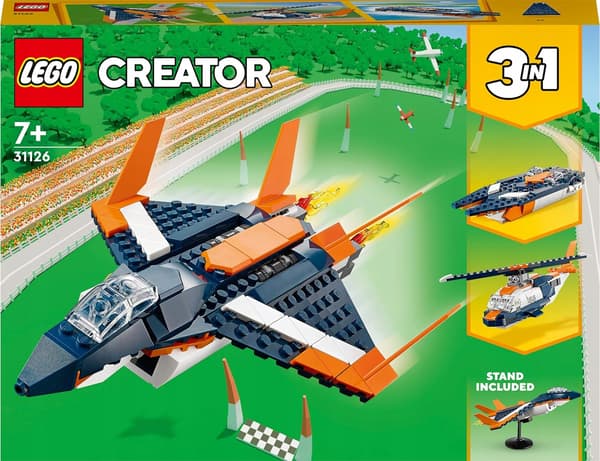 LEGO Creator 3-in-1 Supersonic Jet 31126