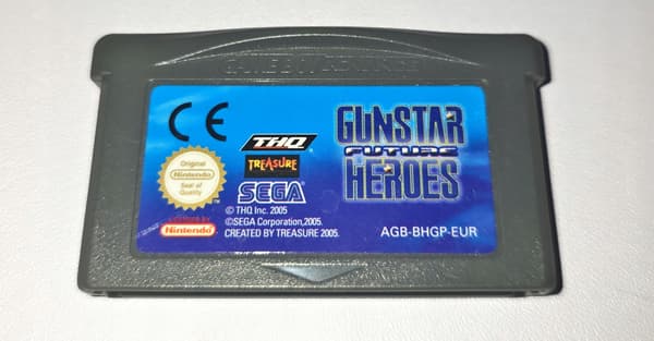 GUNSTAR FUTURE HEROES GAME BOY ADVANCE