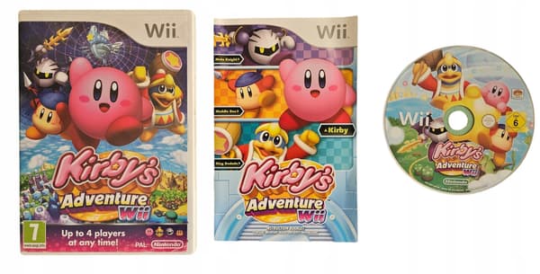KIRBY'S ADVENTURE NINTENDO Wii