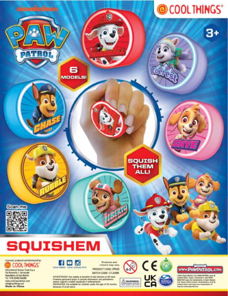 100 x PSI PATROL SQUISHEM CAPSULES, 100 PCS.