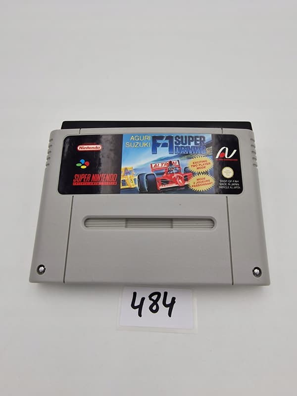 NINTENDO SNES F-1 SUPER DRIVING