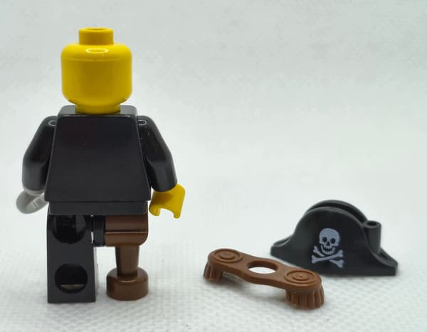 Lego figure pi055 Captain Redbeard Pirates