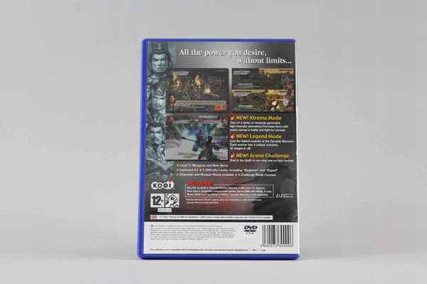 DYNASTY WARRIORS 4 XTREME LEGENDS PS2