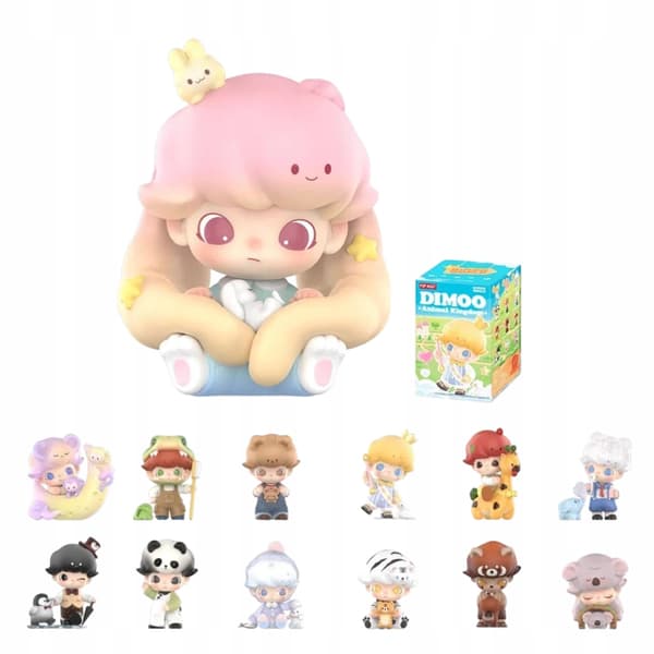 Blind box – collectable figurine: POP MART Dimoo – Animal Kingdom