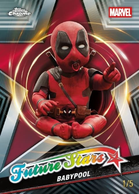 2025 Topps Chrome Deadpool Value Box