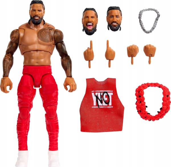 MATTEL WWE Ultimate Jimmy Uso Figure