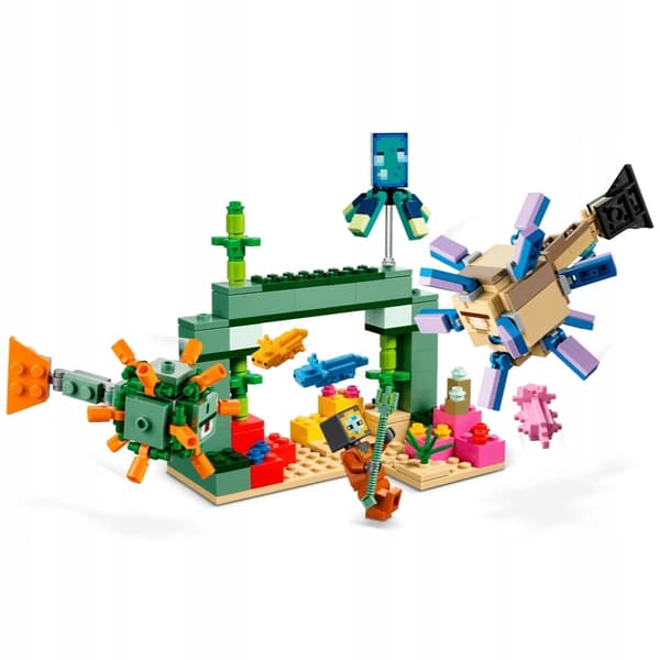 LEGO MINECRAFT SET - 21180 - BATTLE WITH THE GUARDS