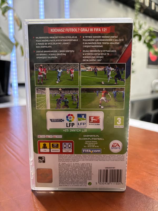 FIFA 12 for PSP in Polish