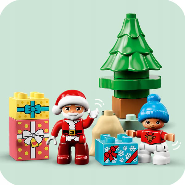 LEGO DUPLO Santa’s Gingerbread House, 50 pieces