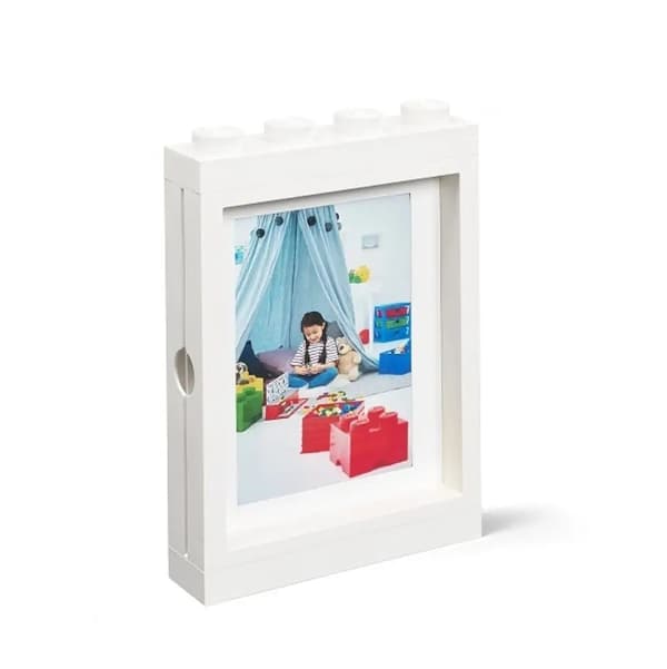LEGO® white photo frame NHG cardboard box