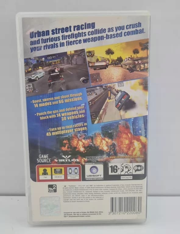 PSP GAME: STREET RIDERS