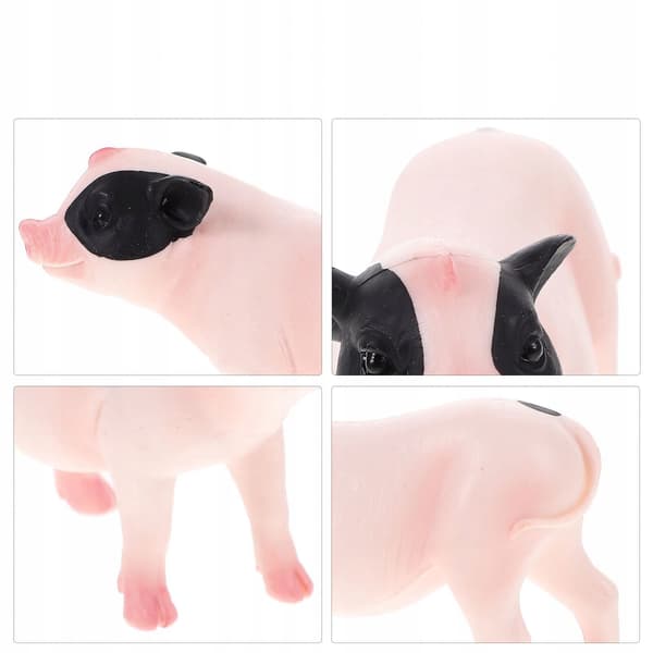 PLASTIC PIG FIGURINE – REALISTIC APPEARANCE AND DURABILITY