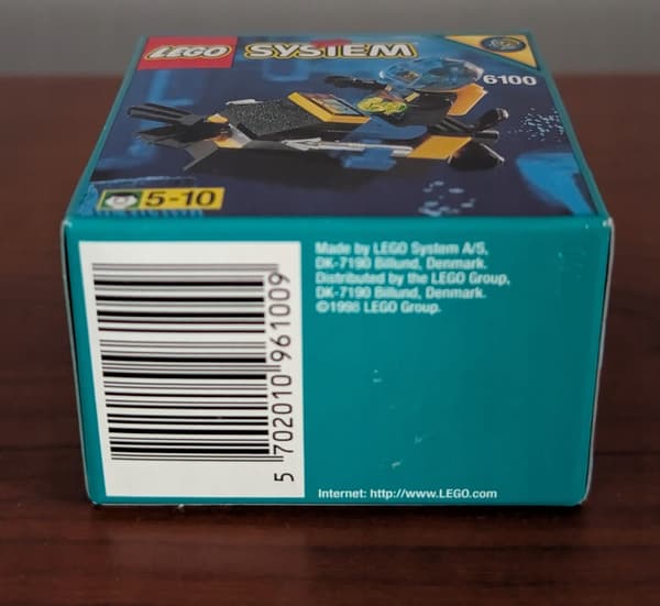 Lego 6100 Deep-Sea Scooter – New