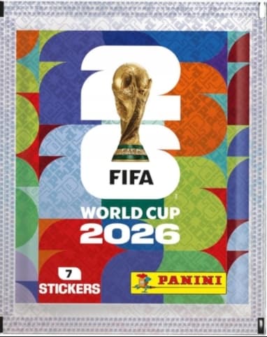 5 x FIFA World Cup 2026 Sticker Pack – Panini Collection